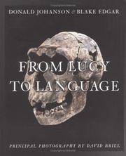 Cover of From Lucy to language by Donald C. Johanson