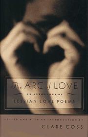 Front cover of ARC OF LOVE by Clare Coss