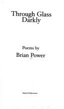 Cover of Through Glass Darkly by Power, Brian.