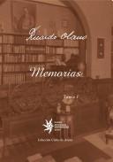 Cover of Memorias by Ricardo Olano