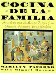 Front cover of Cocina de la familia by Marilyn Tausend