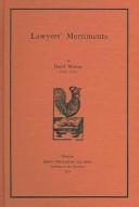 Front cover of Lawyers' merriments by David Murray