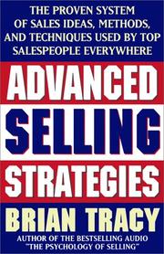 Cover of Advanced Selling Strategies by Brian Tracy