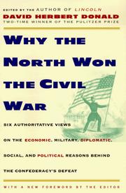 Front cover of Why the North won the Civil War by David Herbert Donald