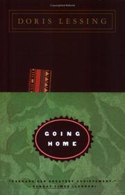 Cover of Going home by Doris Lessing