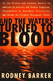 Front cover of And the waters turned to blood by Rodney Barker