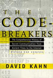 Cover of The codebreakers by David Kahn