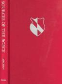 Front cover of Sources of the Boece by Tim William Machan