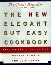 Front cover of The new elegant but easy cookbook by Marian Fox Burros