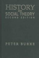 Front cover of History and social theory by Peter Burke