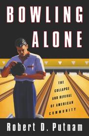 Cover of Bowling Alone by Robert D. Putnam