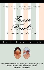 Cover of Tessie and Pearlie by Joy Horowitz