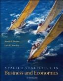 Front cover of Applied statistics in business and economics by David P. Doane