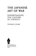 Front cover of The Japanese art of war by Thomas F. Cleary