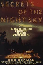 Front cover of Secrets of the night sky by Bob Berman
