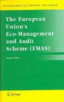 Front cover of The European Union's Eco-management and Audit Scheme (EMAS) by Michael S. Wenk