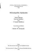 Front cover of Milindapañhā-aṭṭhakathā / by Thaton Mingun Zetawun Sayadaw ; transcribed and edited by Madhav M. Deshpande by Nārada Jetavanʻ Cha rā toʻ Ūʺ