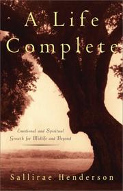 Cover of A Life Complete by Sallirae Henderson