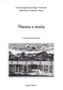 Cover of Natura e storia by Bianchi, Lorenzo