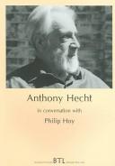Front cover of Anthony Hecht in conversation with Philip Hoy by Anthony Hecht