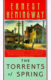 Front cover of The torrents of spring by Ernest Hemingway