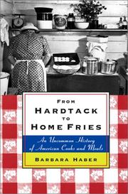 Cover of From hardtack to home fries by Barbara Haber