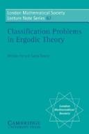 Cover of Classification problems in ergodic theory by Parry, William