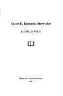 Front cover of Walter D. Edmonds, storyteller by Lionel D. Wyld