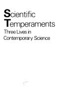 Cover of Scientific temperaments by Philip J. Hilts