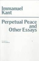 Front cover of Perpetual peace, and other essays on politics, history, and morals by Immanuel Kant