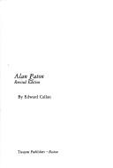 Cover of Alan Paton by Edward Callan