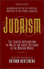 Cover of Judaism by Arthur Hertzberg