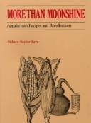 Cover of More than moonshine by Sidney Saylor Farr