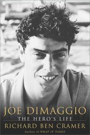 Cover of Joe DiMaggio by Richard Ben Cramer