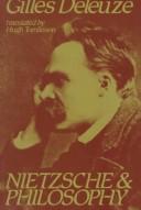 Front cover of Nietzsche et la philosophie by Gilles Deleuze