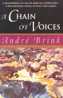 Front cover of A chain of voices by André Philippus Brink