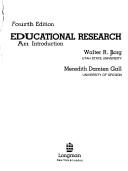 Cover of Educational research by Walter R. Borg