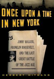 Front cover of Once upon a time in New York by Herbert Mitgang