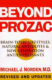 Cover of Beyond prozac by Michael J. Norden
