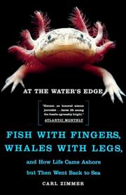 Front cover of At the Water's Edge by Carl Zimmer