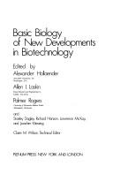 Cover of Basic biology of new developments in biotechnology by Alexander Hollaender