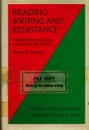 Cover of Reading, writing, and resistance by Robert B. Everhart