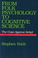 Front cover of From folk psychology to cognitive science by Stephen P. Stich