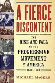 Cover of A fierce discontent by Michael E. McGerr