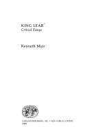 Cover of King Lear by Kenneth Muir