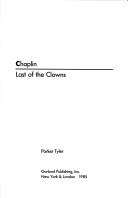 Cover of Chaplin by Parker Tyler