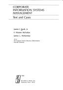 Cover of Corporate information systems management by James I. Cash