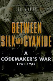 Cover of Between Silk and Cyanide by Leo Marks