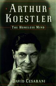 Cover of Arthur Koestler by David Cesarani