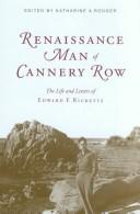 Front cover of Renaissance man of Cannery Row by Edward Flanders Ricketts